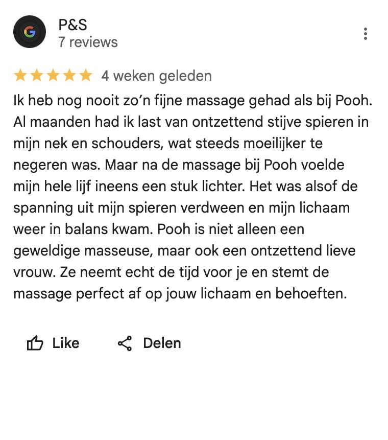 REVIEW FULL MOON THAI MASSAGE